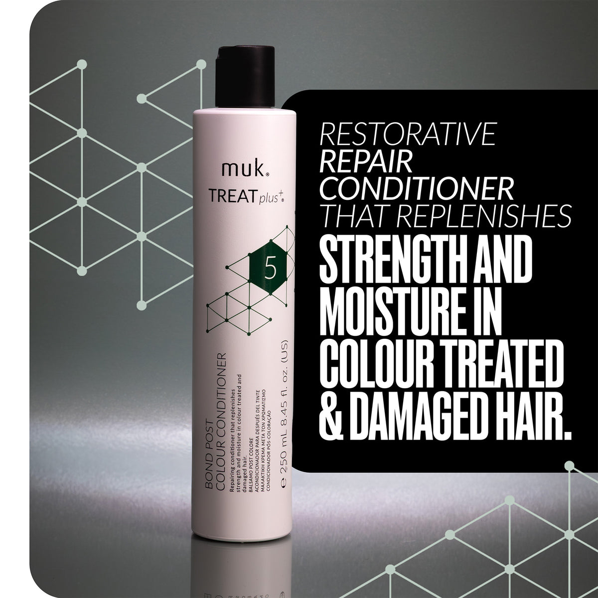 muk Treat plus + Bond Post Colour Conditioner 250ml