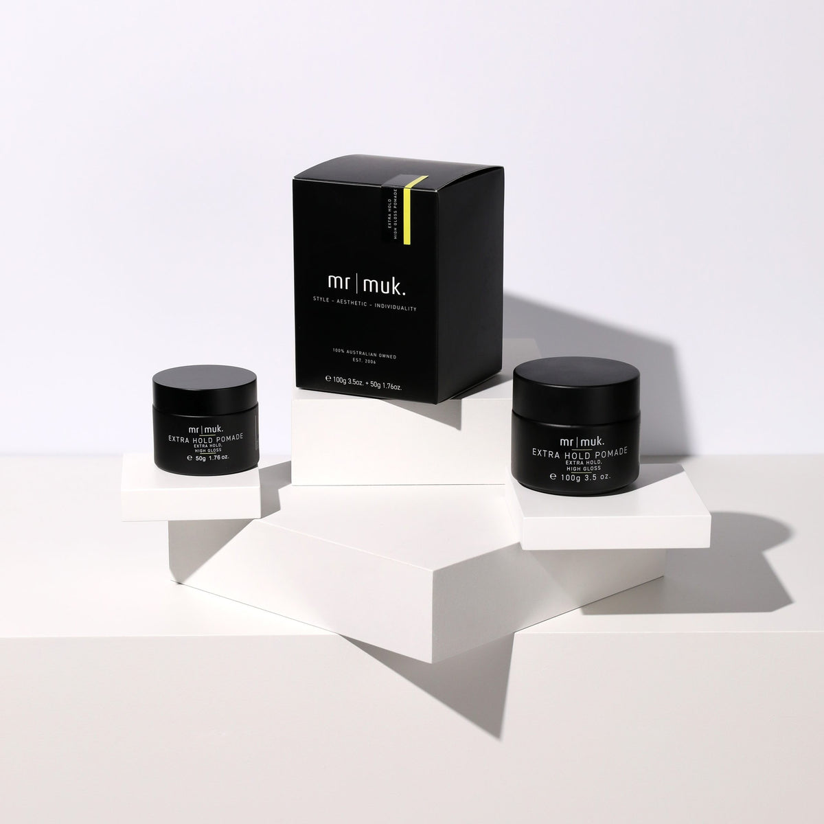 mr muk Extra Hold Pomade Duo