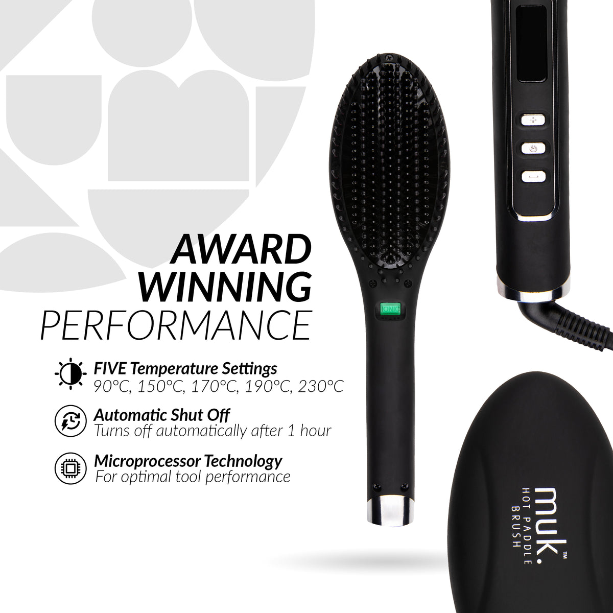 muk Hot Paddle Brush