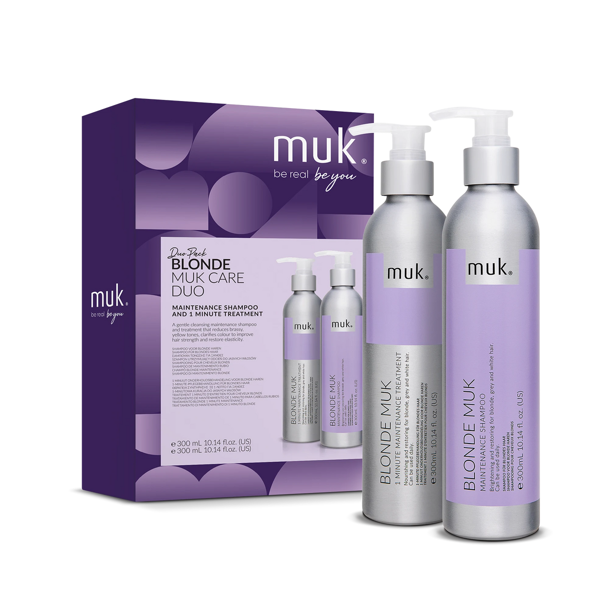 Blonde muk Maintenace Care Duo
