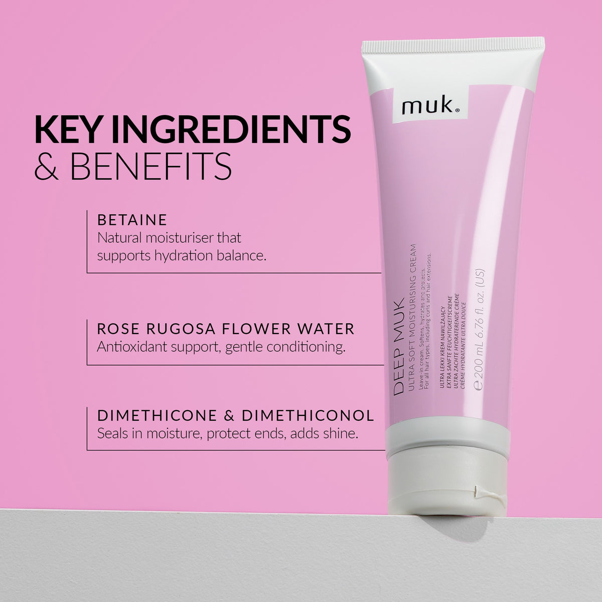 Deep muk Ultra Soft Moisturising Cream 200ml