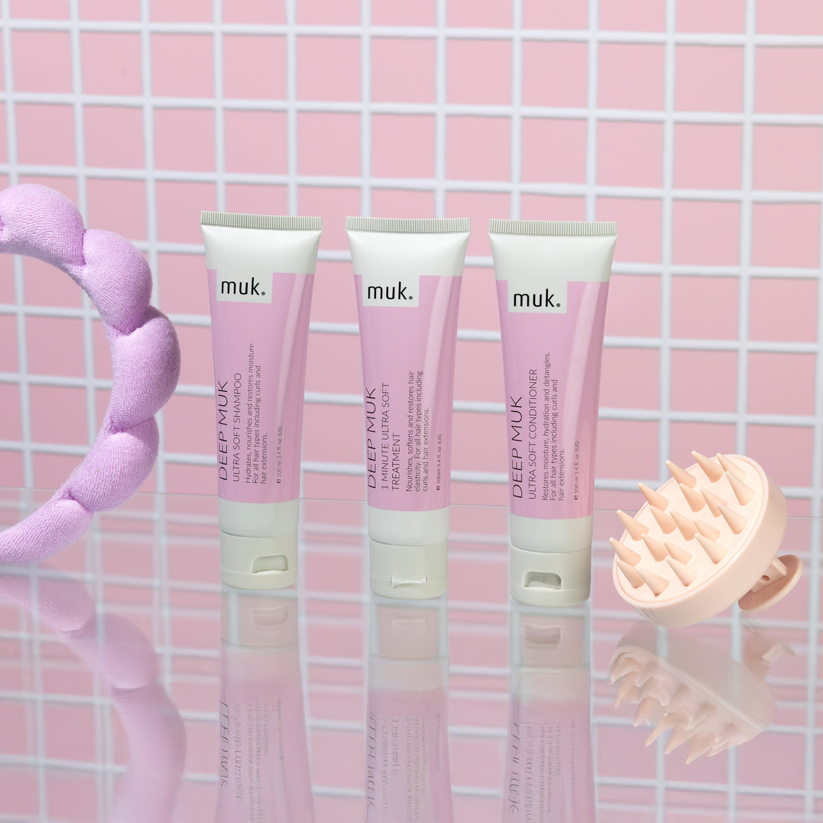 Deep muk Ultra Soft Trio Travel Pack 100ml