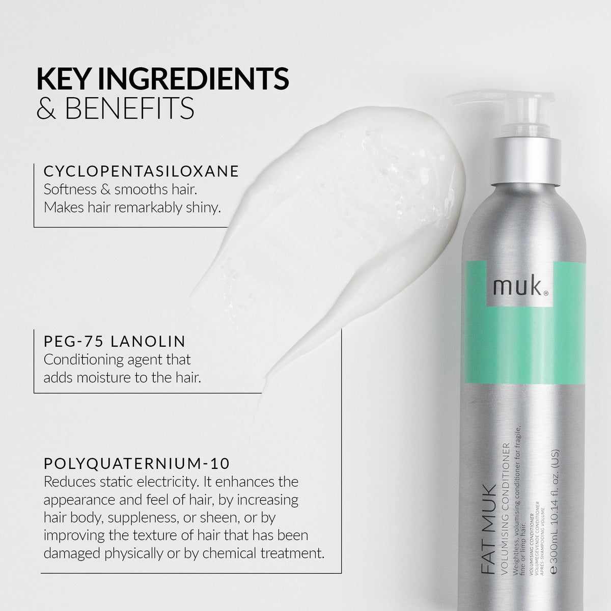 Fat muk Volumising Conditioner 300ml