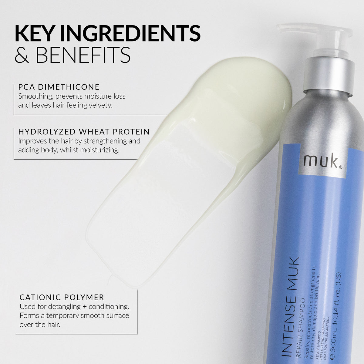Intense muk Repair Shampoo 300ml