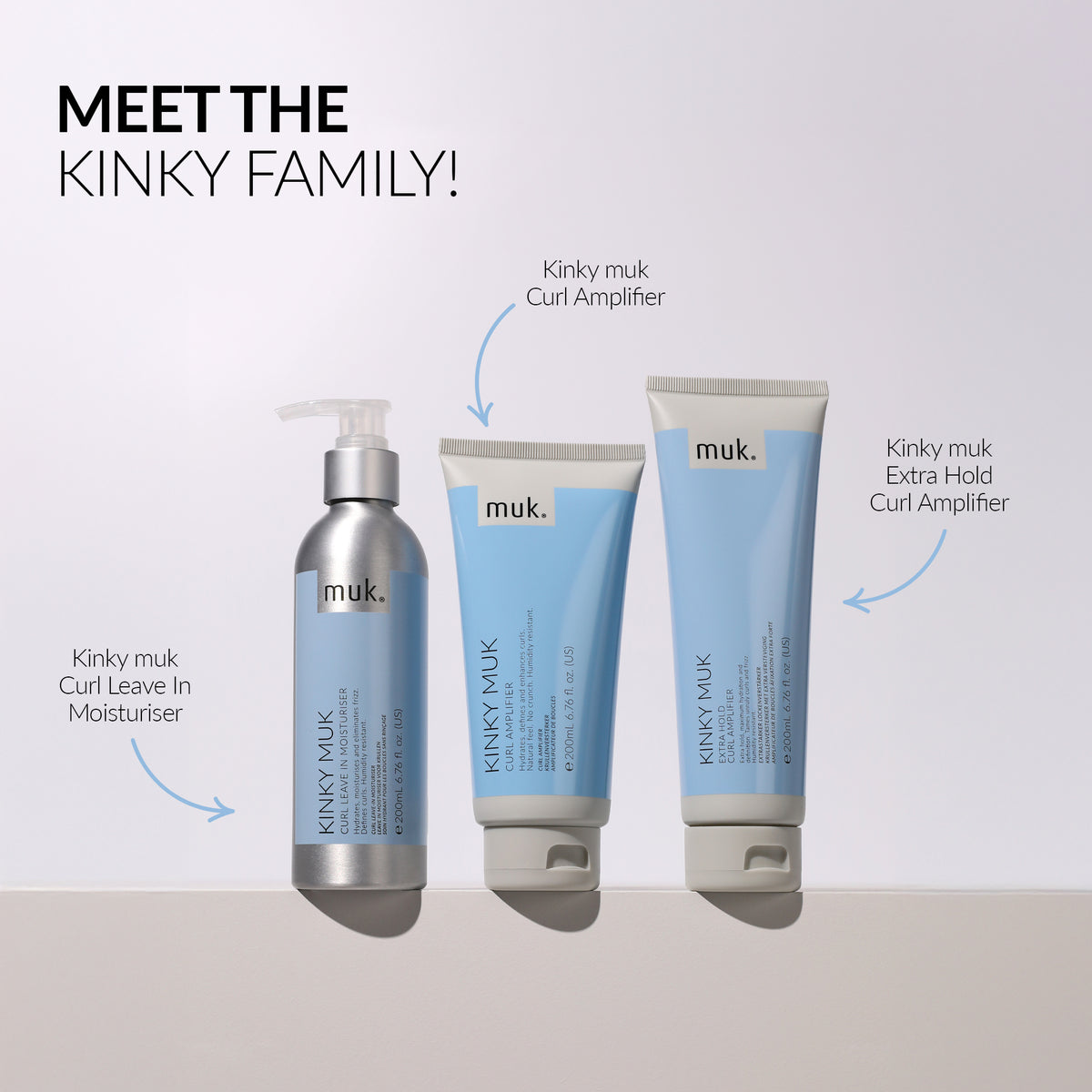 Kinky muk Extra Hold Curl Amplifier 200ml