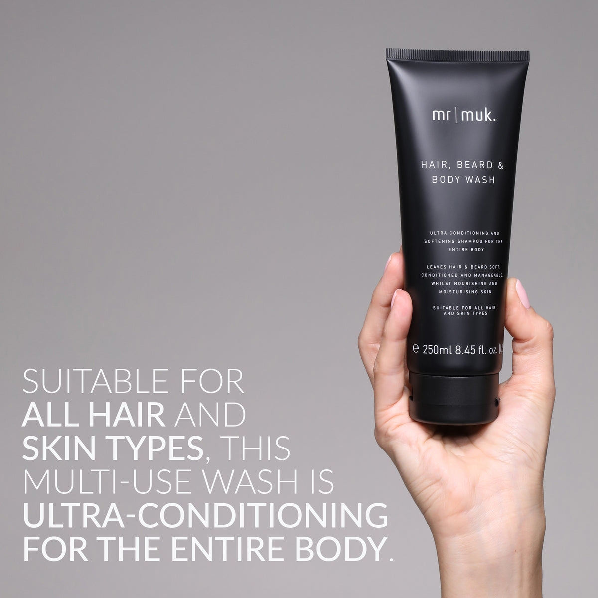 mr muk Hair, Beard &amp; Body Wash 250ml