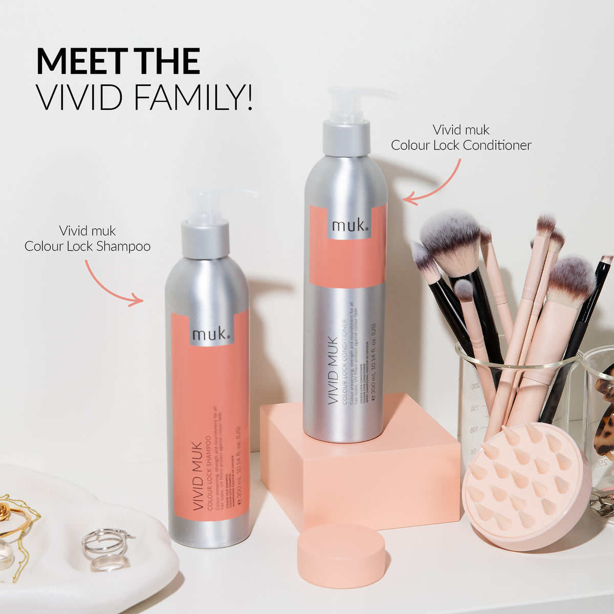 Vivid muk Colour Lock Conditioner 300ml