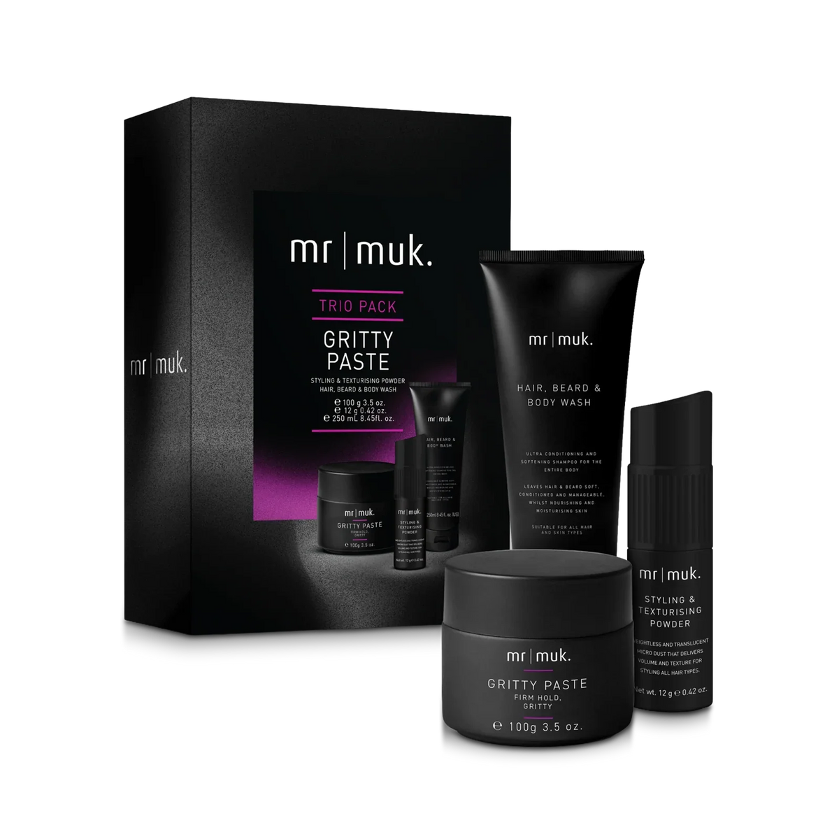 mr muk Gritty Paste Trio