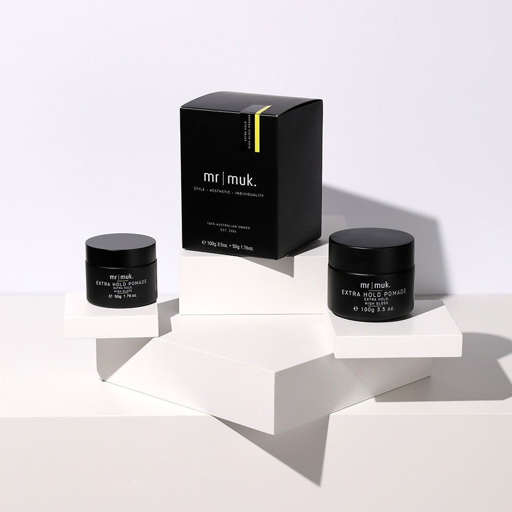 mr muk Extra Hold Pomade Duo