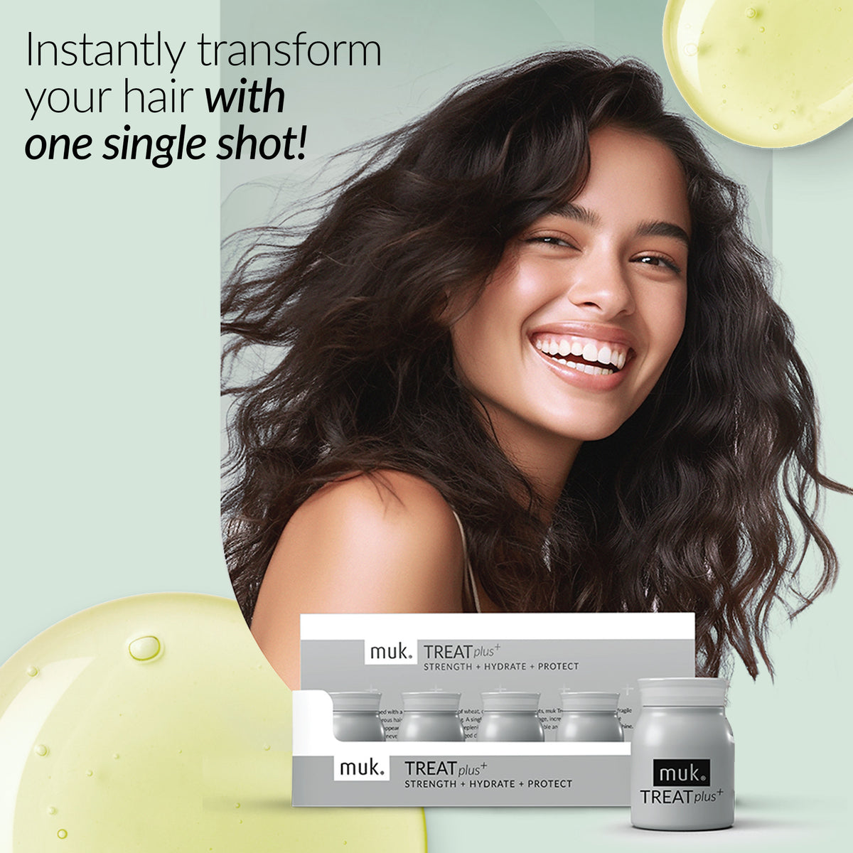 muk Treat plus+ Single Dose Leave in Treatment (x12 per box)