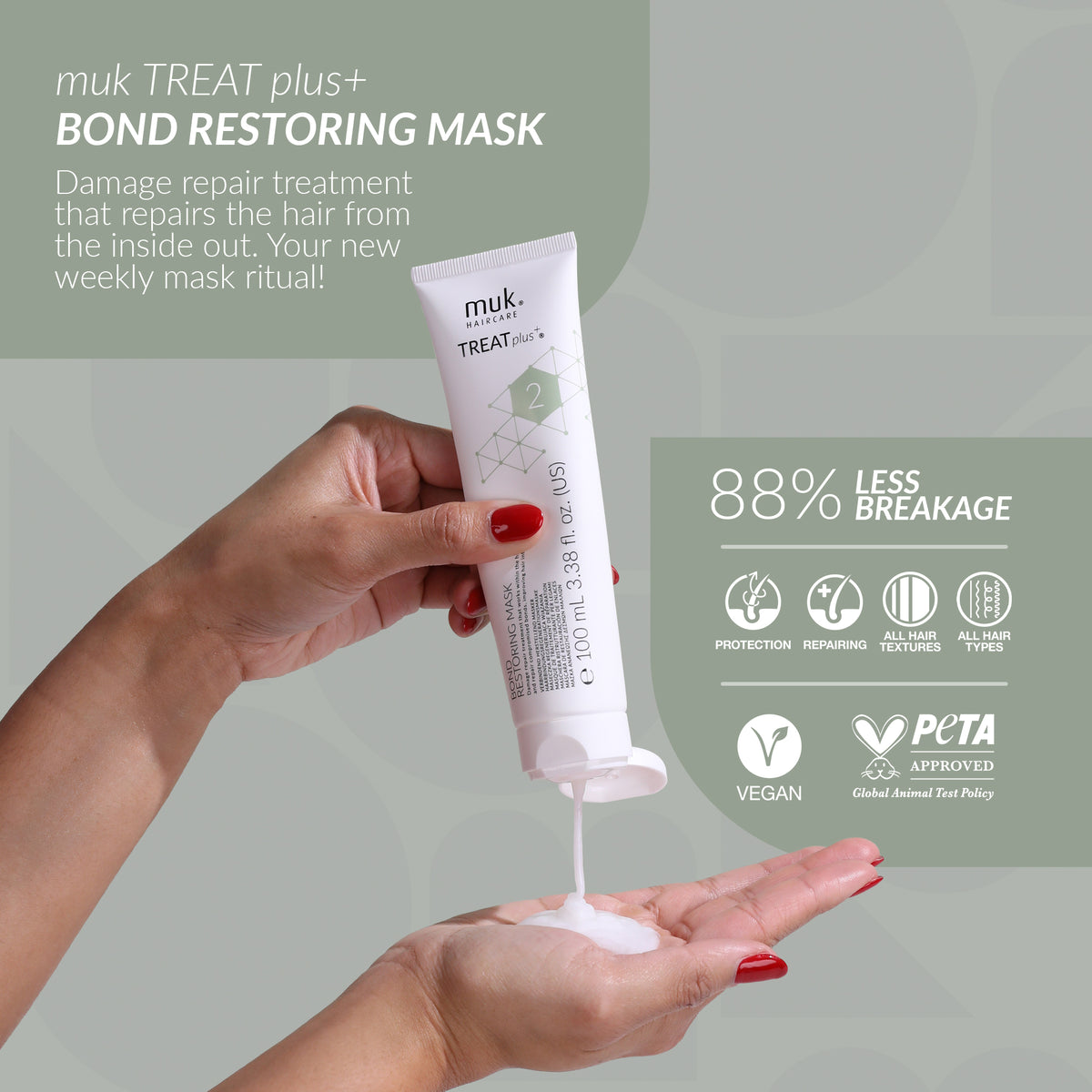 muk Treat plus+ Bond Restoring Mask 100ml