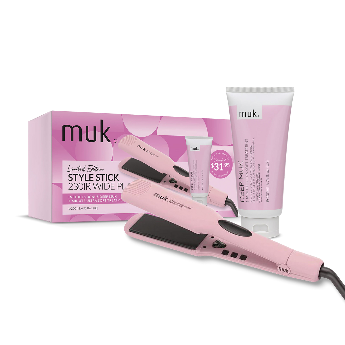 Pink muk Style Stick 230IR Pack