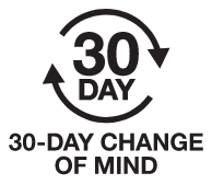 30-day change of mind